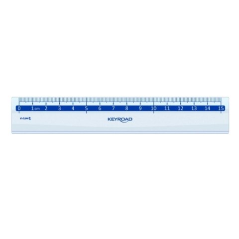 Linijka plastikowa Keyroad 15cm (KR971607) Linijka plastikowa Keyroad 15cm (KR971607)