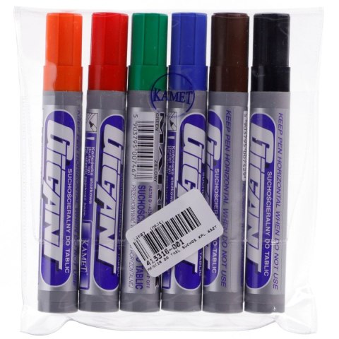 Marker suchościeralny Kamet mix 1,5-2,5mm okrągła końcówka Marker suchościeralny Kamet mix 1,5-2,5mm okrągła końcówka