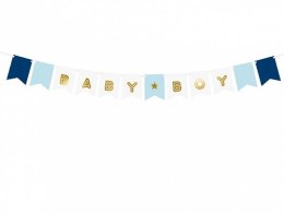 Baner Partydeco Baby Boy, mix, 15 x 160 cm (GRL61)