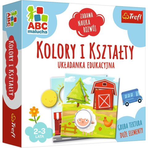 Gra edukacyjna Trefl ABC Malucha Kolory I kształty (01939)