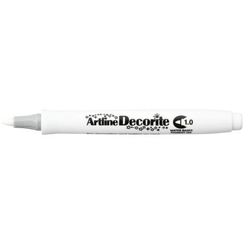 Marker specjalistyczny Artline biały 1,0mm okrągła końcówka (AR-033 0 2) Marker specjalistyczny Artline biały 1,0mm okrągła końcówka (AR-033 0 2)
