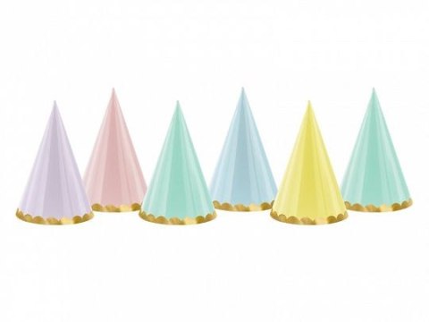 Czapka party Partydeco Yummy, mix, 16cm mix papier (CPP24) Czapka party Partydeco Yummy, mix, 16cm mix papier (CPP24)
