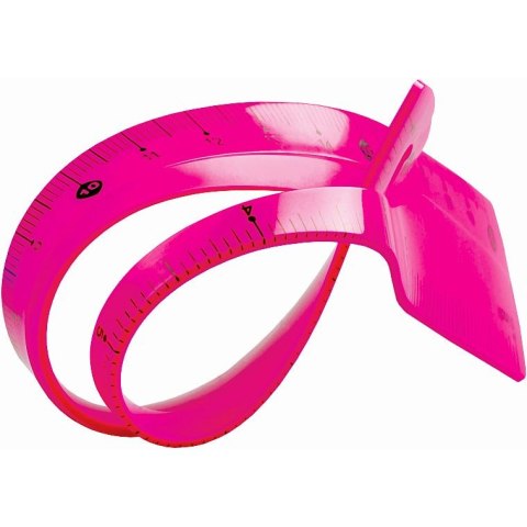 Linijka plastikowa Tetis elastyczna 20cm (BL020-RB) Linijka plastikowa Tetis elastyczna 20cm (BL020-RB)