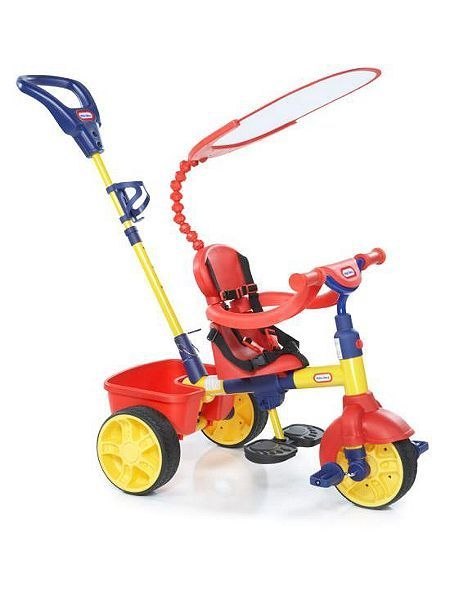 Rower Little Tikes trójkołowy 4w1 kolorowy (LIT627354) Rower Little Tikes trójkołowy 4w1 kolorowy (LIT627354)