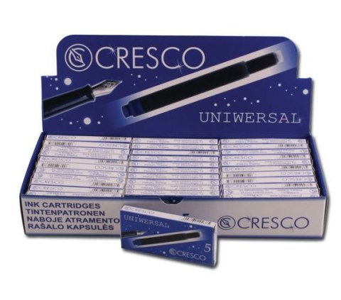 Naboje krótkie uniwersalne 5 szt niebieskie Cresco Naboje krótkie uniwersalne 5 szt niebieskie Cresco