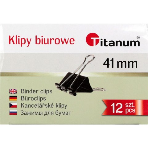 Klip Titanum 41mm czarny (BC41) Klip Titanum 41mm czarny (BC41)