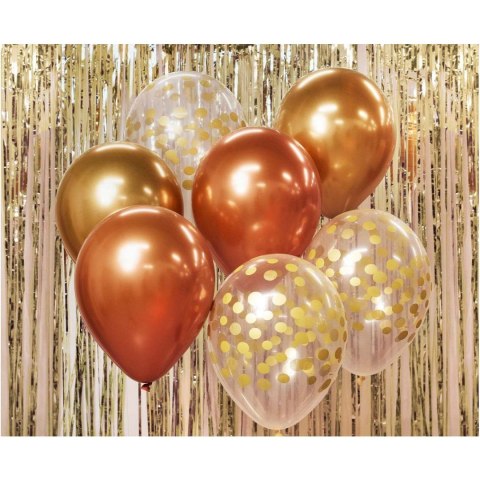 Balon foliowy Godan bukiet balonowy złoto miedziany 12cal (BB-ZLM7) Balon foliowy Godan bukiet balonowy złoto miedziany 12cal (BB-ZLM7)