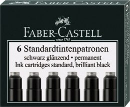 Naboje krótkie Faber Castell czarny (fc185507)