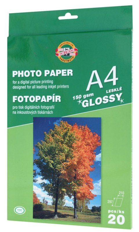 Papier foto Gloss A4 150g Koh-I-Noor
