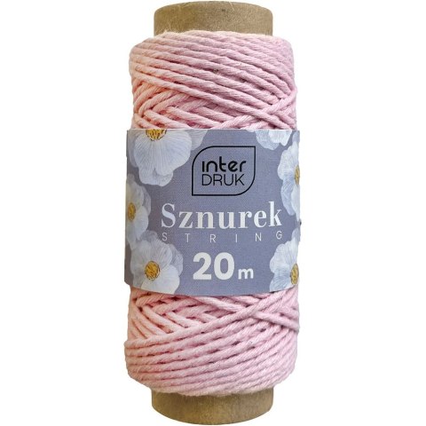Sznurek szurek PASTEL 5902277345530 20m Interdruk (20m) Sznurek szurek PASTEL 5902277345530 20m Interdruk (20m)