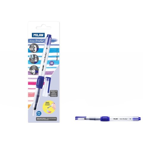 Pędzel wodny na blistrze Milan (BWM10351)