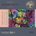 Puzzle przestrzenne Trefl drewniane Kolorowy szczeniak 501 el. (20160)