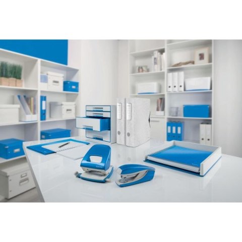 Dziurkacz Leitz NeXXt WOW niebieski metaliczny 30k (50081036) Dziurkacz Leitz NeXXt WOW niebieski metaliczny 30k (50081036)