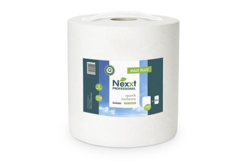 Ręcznik rolka Nexxt Professional Maxi Plus celuloza kolor: biały (CH-rl100m2wb-ce)