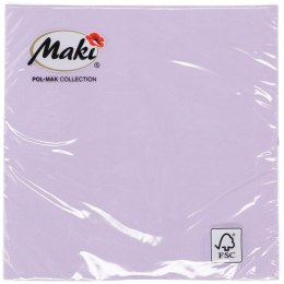 Serwetki Pol-mak lawendowy papier [mm:] 330x330 (45)