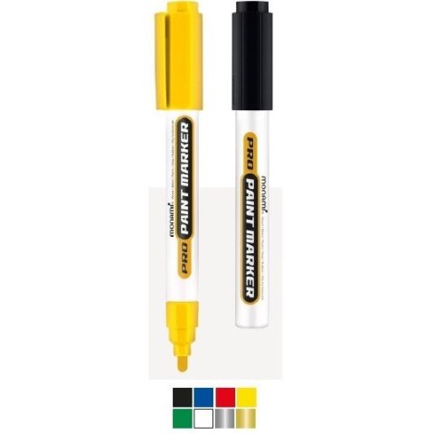 Marker olejowy Monami ProPaint 2080151046 biały 2mm okrągła końcówka (160-2481) Marker olejowy Monami ProPaint 2080151046 biały 2mm okrągła końcówka (160-2481)