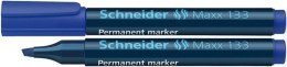 Marker permanentny Schneider Maxx 133 niebieski 1,0-3,0mm ścięta końcówka (SR113303)