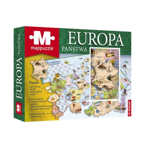 Puzzle Europa państwa Demart