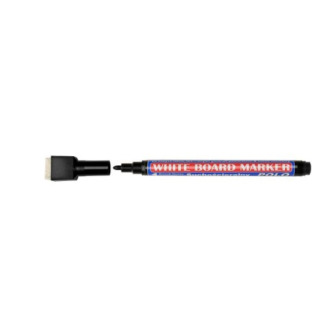 Marker suchościeralny Kamet POLO czarny 1,5-2,0mm okrągła końcówka Marker suchościeralny Kamet POLO czarny 1,5-2,0mm okrągła końcówka