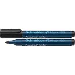 Marker permanentny Schneider Maxx 130 czarny 1,0-3,0mm okrągła końcówka (SR113001)