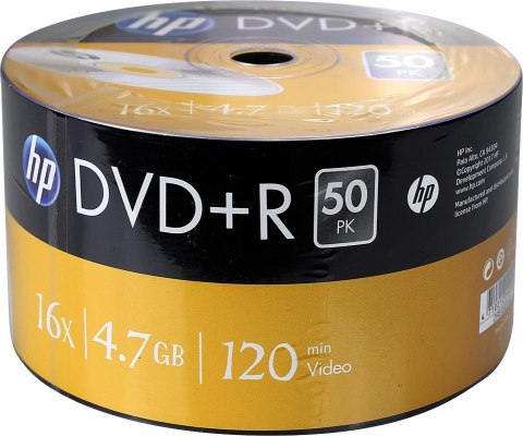 Płyta dvd Hp 4,7GB x16 (HP1650S+)