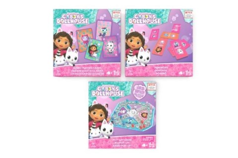 Gra logiczna Koci Domek Gabi zestaw 3w1 Spin Master (6066779) Gra logiczna Koci Domek Gabi zestaw 3w1 Spin Master (6066779)