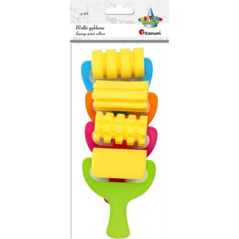 Pędzel Craft-Fun Series wałki ze wzorem Titanum (22CH0827-3)