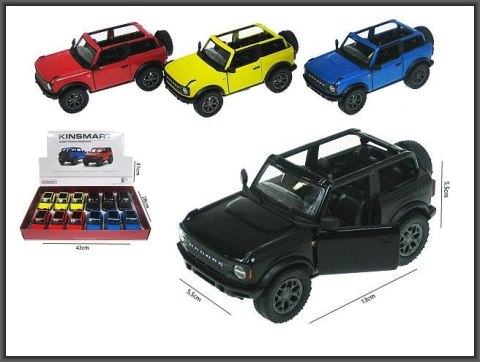 Samochód 2022 Ford Bronco (Open Top) Hipo (HXKT255) Samochód 2022 Ford Bronco (Open Top) Hipo (HXKT255)