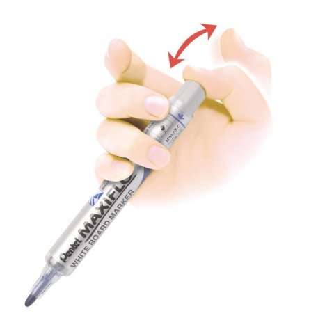 Marker suchościeralny niebieski 1,1-2,2mm okrągła końcówka Pentel Marker suchościeralny niebieski 1,1-2,2mm okrągła końcówka Pentel