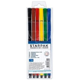 Cienkopis Starpak mix 0,4mm 6kol. (426502)