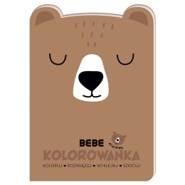 Kolorowanka Bebe FRIENDS MIŚ (5902277328670)