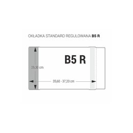 Okładka Biurfol B5R B5 [mm:] 253x356-372 (OZK-45)