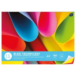 Blok techniczny Interdruk A3 mix 180g 20k (BLTKA3LUX)