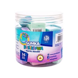 Gumka do mazania Astra kwadratowa - pastelowa (403022027)