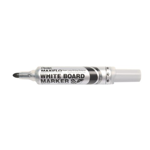 Marker suchościeralny Pentel czarny 2,0-2,5mm okrągła końcówka Marker suchościeralny Pentel czarny 2,0-2,5mm okrągła końcówka