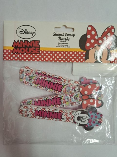 Zestaw piękności Amscan pilniczki papierowe Minnie Mouse, 4 szt. (9903456) Zestaw piękności Amscan pilniczki papierowe Minnie Mouse, 4 szt. (9903456)