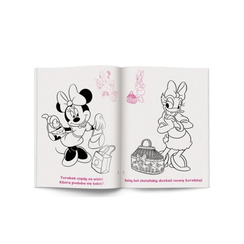 Książka dla dzieci Ameet Minnie. Kolorowanka z Naklejkami Książka dla dzieci Ameet Minnie. Kolorowanka z Naklejkami
