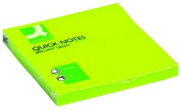 Notes samoprzylepny Q-Connect zielony 80k [mm:] 76x76 (KF10515)