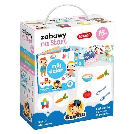 Książeczka edukacyjna Czuczu Zabawy na start Mój rok 18mc+ Książeczka edukacyjna Czuczu Zabawy na start Mój rok 18mc+
