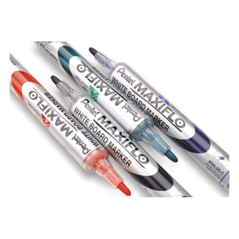 Marker suchościeralny Pentel czarny 1,1-2,2mm okrągła końcówka Marker suchościeralny Pentel czarny 1,1-2,2mm okrągła końcówka