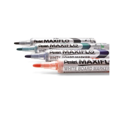 Marker suchościeralny Pentel czarny 1,1-2,2mm okrągła końcówka Marker suchościeralny Pentel czarny 1,1-2,2mm okrągła końcówka