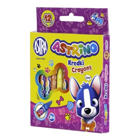 Kredki świecowe Astrino GRAFIONOWE 12 kol. (316121001) Kredki świecowe Astrino GRAFIONOWE 12 kol. (316121001)