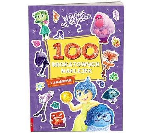 Książka dla dzieci Ameet Disney/Pixar. W głowie się nie mieści 2. 100 brokatowych naklejek (NB 9105) Książka dla dzieci Ameet Disney/Pixar. W głowie się nie mieści 2. 100 brokatowych naklejek (NB 9105)