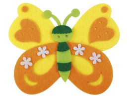 Ozdoba filcowa Titanum Craft-Fun Series motyl (20CR0312-3)