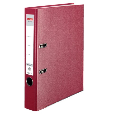 Segregator dźwigniowy Herlitz Q. file Standard 0011167491 A4 50mm czerwony (300003090) Segregator dźwigniowy Herlitz Q. file Standard 0011167491 A4 50mm czerwony (300003090)