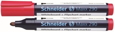 Marker suchościeralny Schneider Maxx 290 czerwony 2,0-3,0mm okrągła końcówka (SR129002) Marker suchościeralny Schneider Maxx 290 czerwony 2,0-3,0mm okrągła końcówka (SR129002)